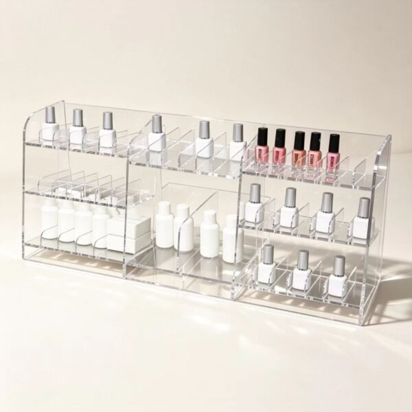 Acrylic nail polish display stand