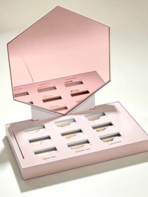 Acrylic powder compact display stand