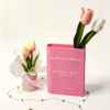 acrlic flower book vase