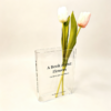 acrylic book vase