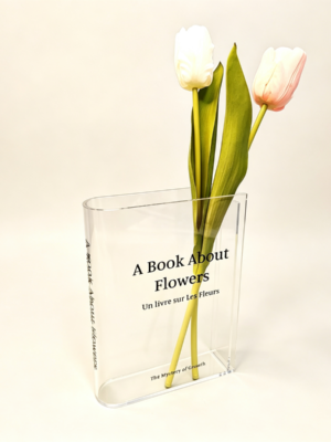 acrylic book vase