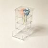 acrylic flower box with drawer