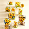 preserved flower acrylic gift box